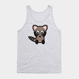 Baby Raccoon Tank Top